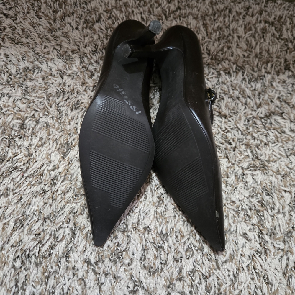 Michael Shannon Black Pointed Heels - Picture 4 of 4